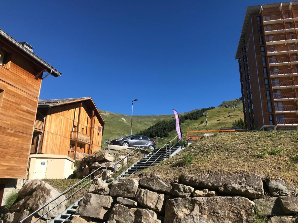 T2 Skis Aux Pieds Les Terrasses De La Bergerie Orcières Kültér fotó