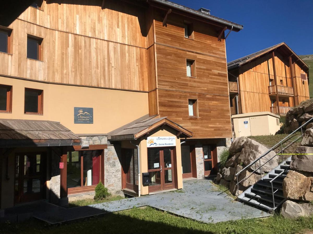 T2 Skis Aux Pieds Les Terrasses De La Bergerie Orcières Kültér fotó